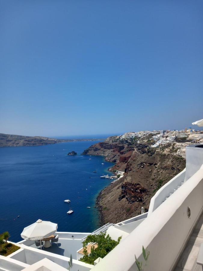 Captain John Villas Oia - Caldera & Sunset View Eksteriør billede