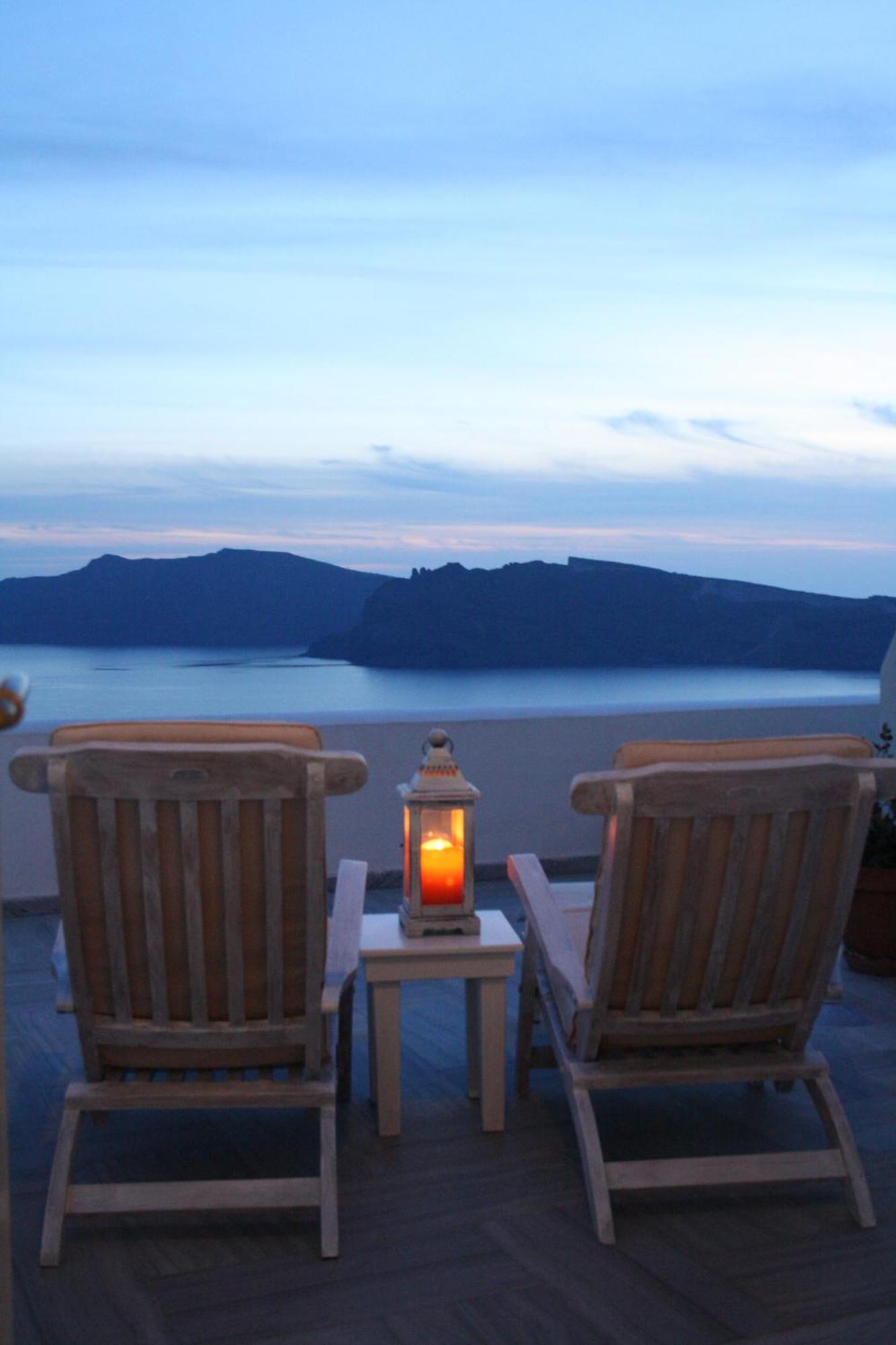Captain John Villas Oia - Caldera & Sunset View Eksteriør billede