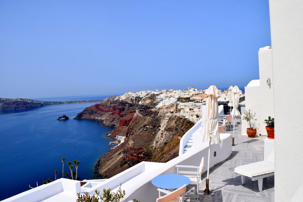Captain John Villas Oia - Caldera & Sunset View Eksteriør billede