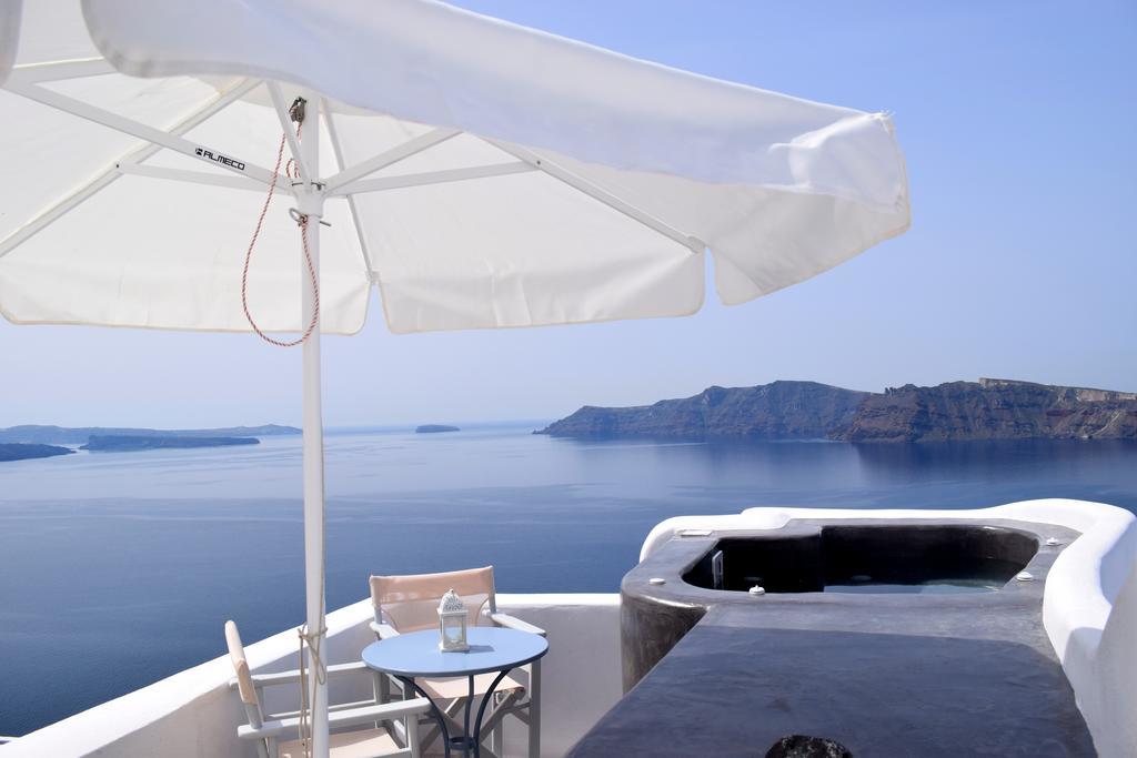 Captain John Villas Oia - Caldera & Sunset View Eksteriør billede